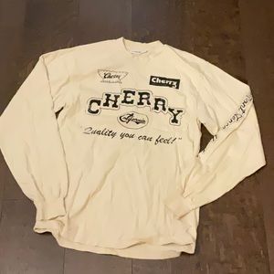 Never worn cherry top